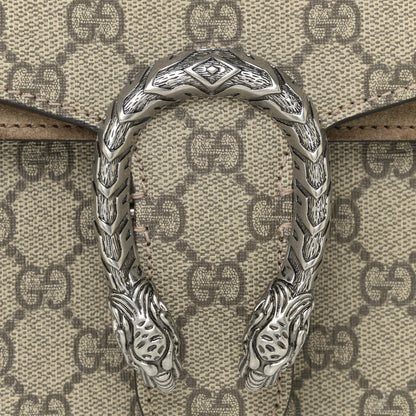 Gucci GG Supreme Monogram Small Dionysus Shoulder Bag Taupe 10 of 11