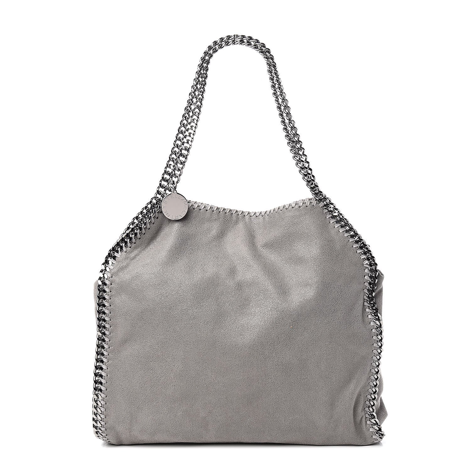Stella McCartney Shaggy Deer Small Falabella Tote Light Grey 1 of 10