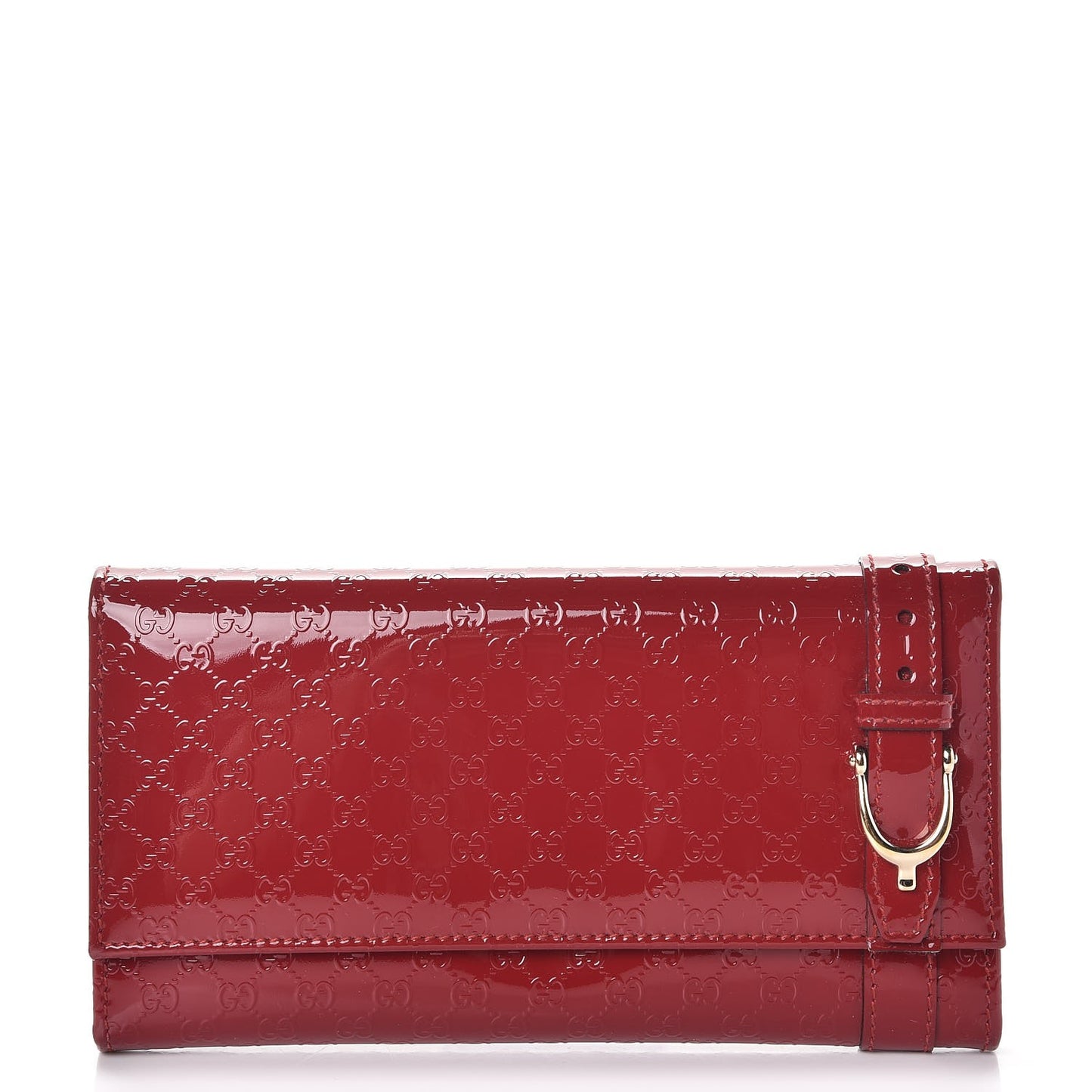 Patent Microguccissima Nice Wallet Rose Bed