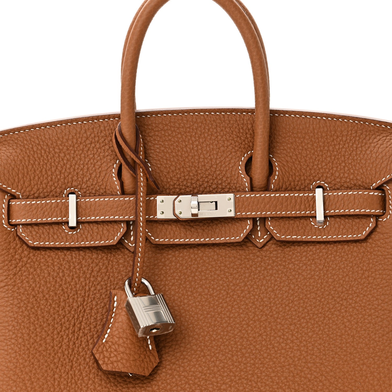 Hermes Togo Birkin 25 Gold 8 of 11