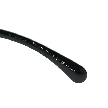 Chanel Acetate Strass Polarized Square Sunglasses 5422-B-A Black 6 of 7