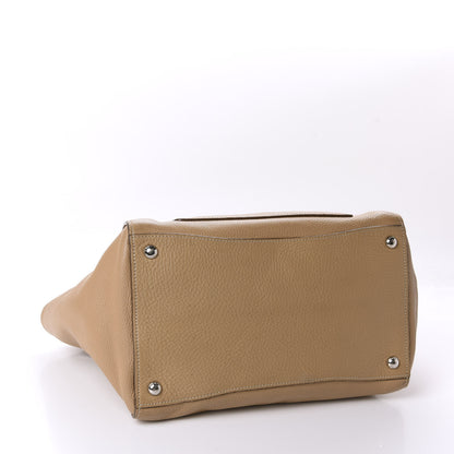 Prada Vitello Daino Tote Sabbia 5 of 10