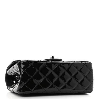 Chanel Patent Calfskin Quilted 2.55 Reissue Mini Flap So Black 4 of 11