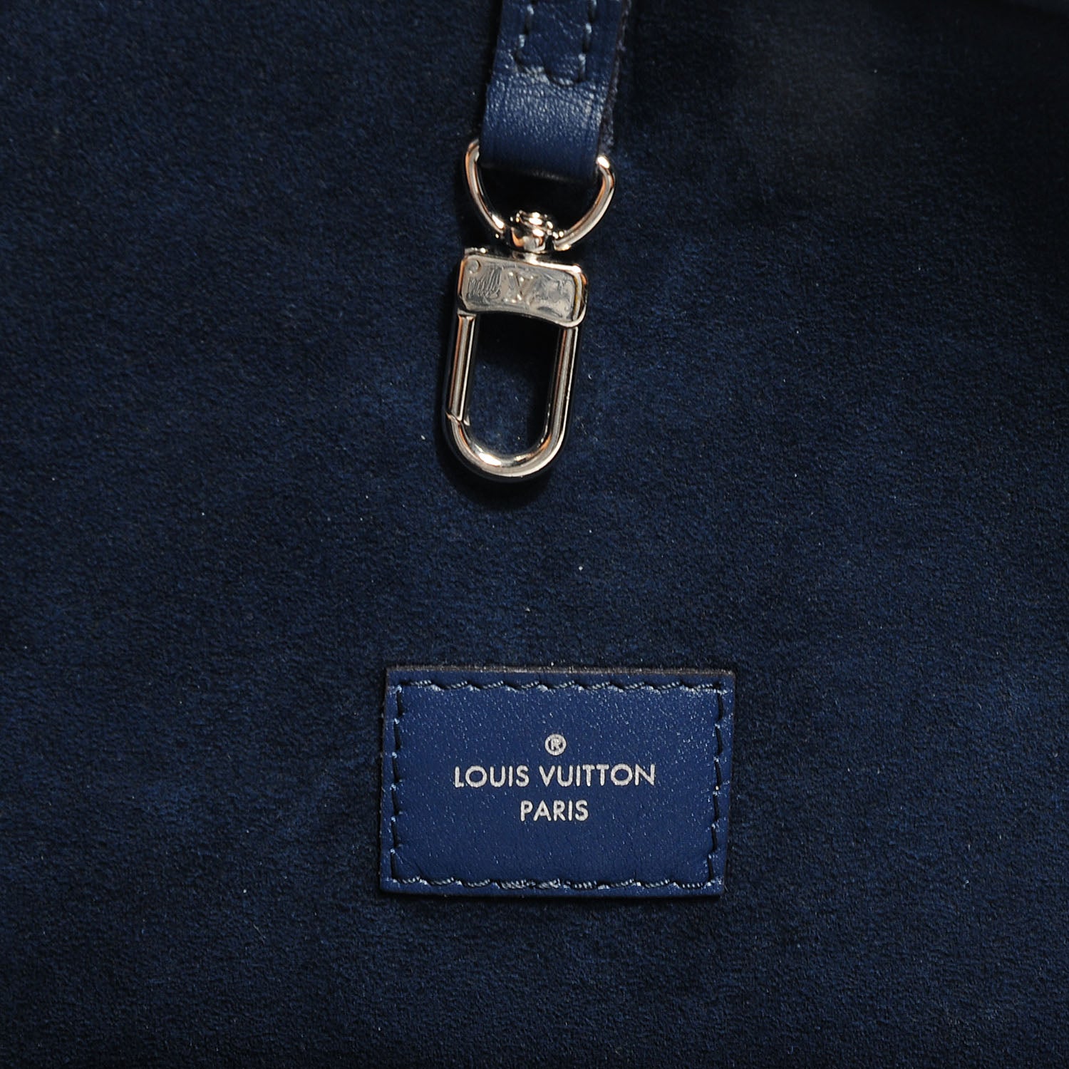 Louis Vuitton Epi Neverfull MM Indigo 6 of 8