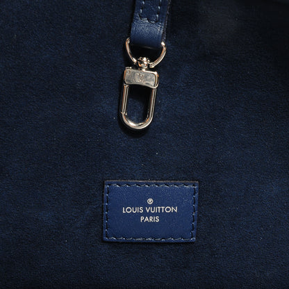 Louis Vuitton Epi Neverfull MM Indigo 6 of 8
