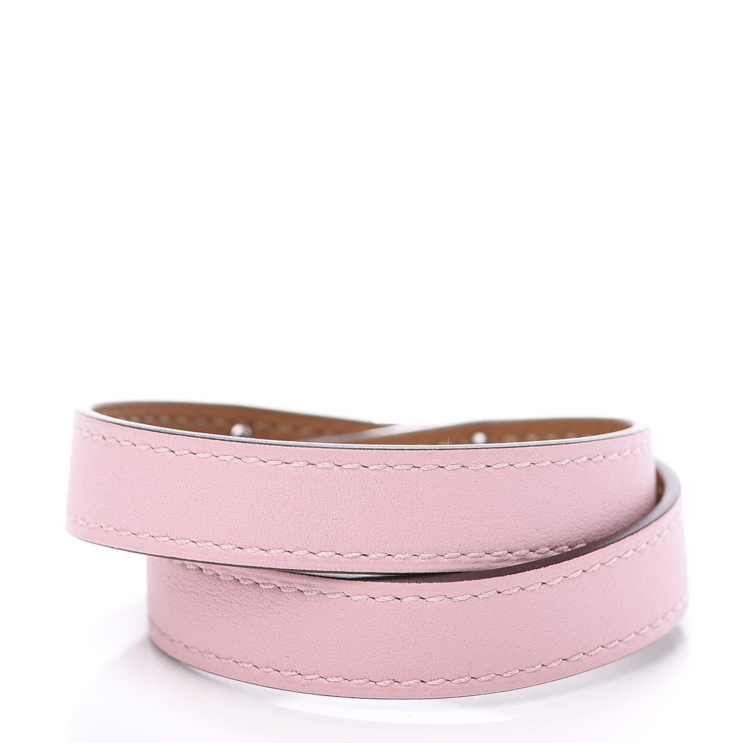 Hermes Swift Kelly Double Tour Bracelet T2 Rose Sakura 2 of 5
