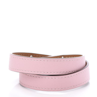 Hermes Swift Kelly Double Tour Bracelet T2 Rose Sakura 2 of 5