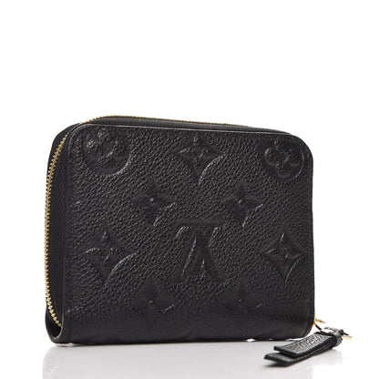 Louis Vuitton Empreinte Zippy Coin Purse Black 3 of 7