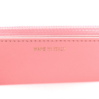 Chanel Lambskin Quilted Trendy CC Wallet On Chain WOC Pink 8 of 10