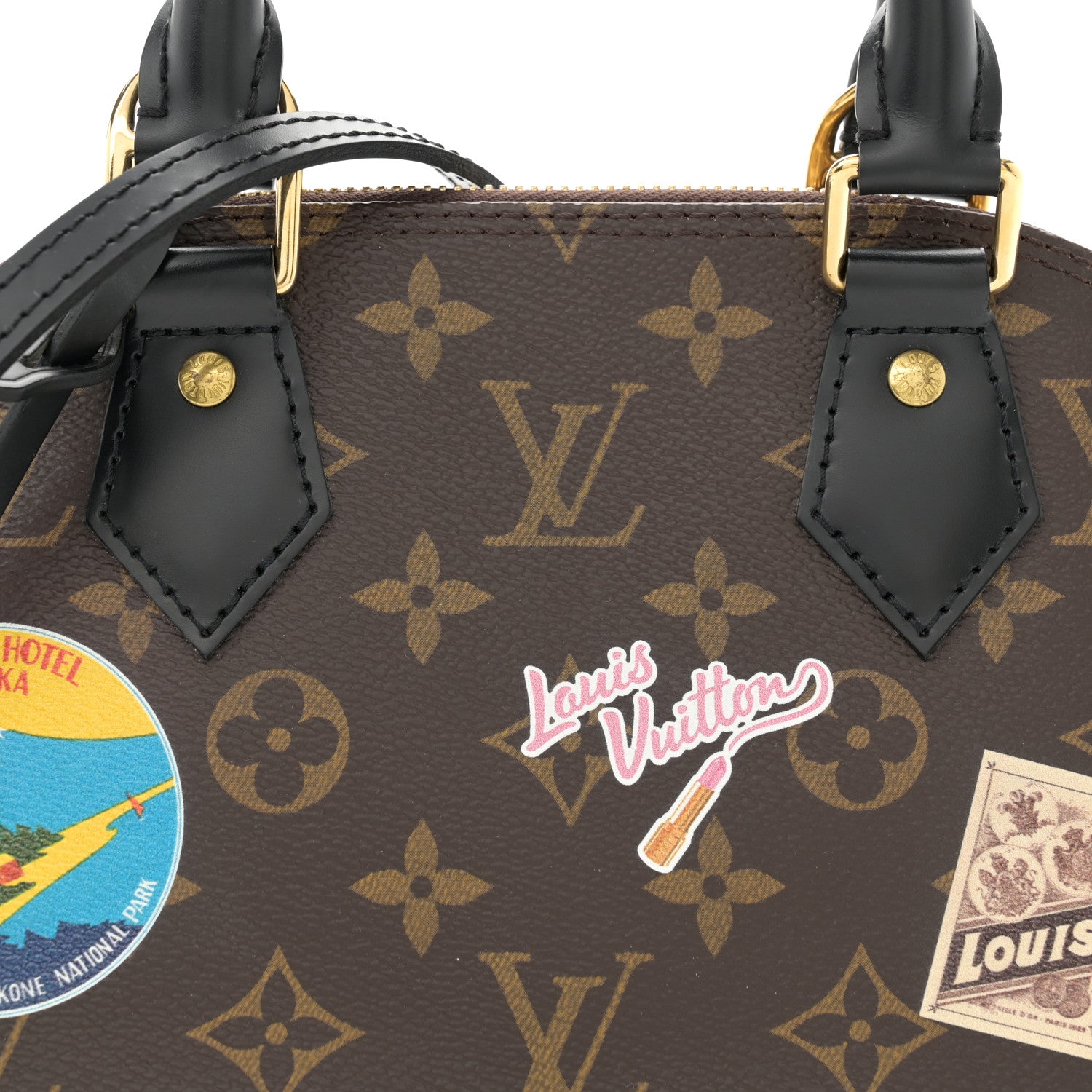 Louis Vuitton Monogram My LV World Tour Alma BB 8 of 13