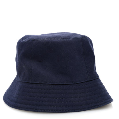 Hermes Cotton Canvas Eden Bucket Hat 57 Marine 5 of 8