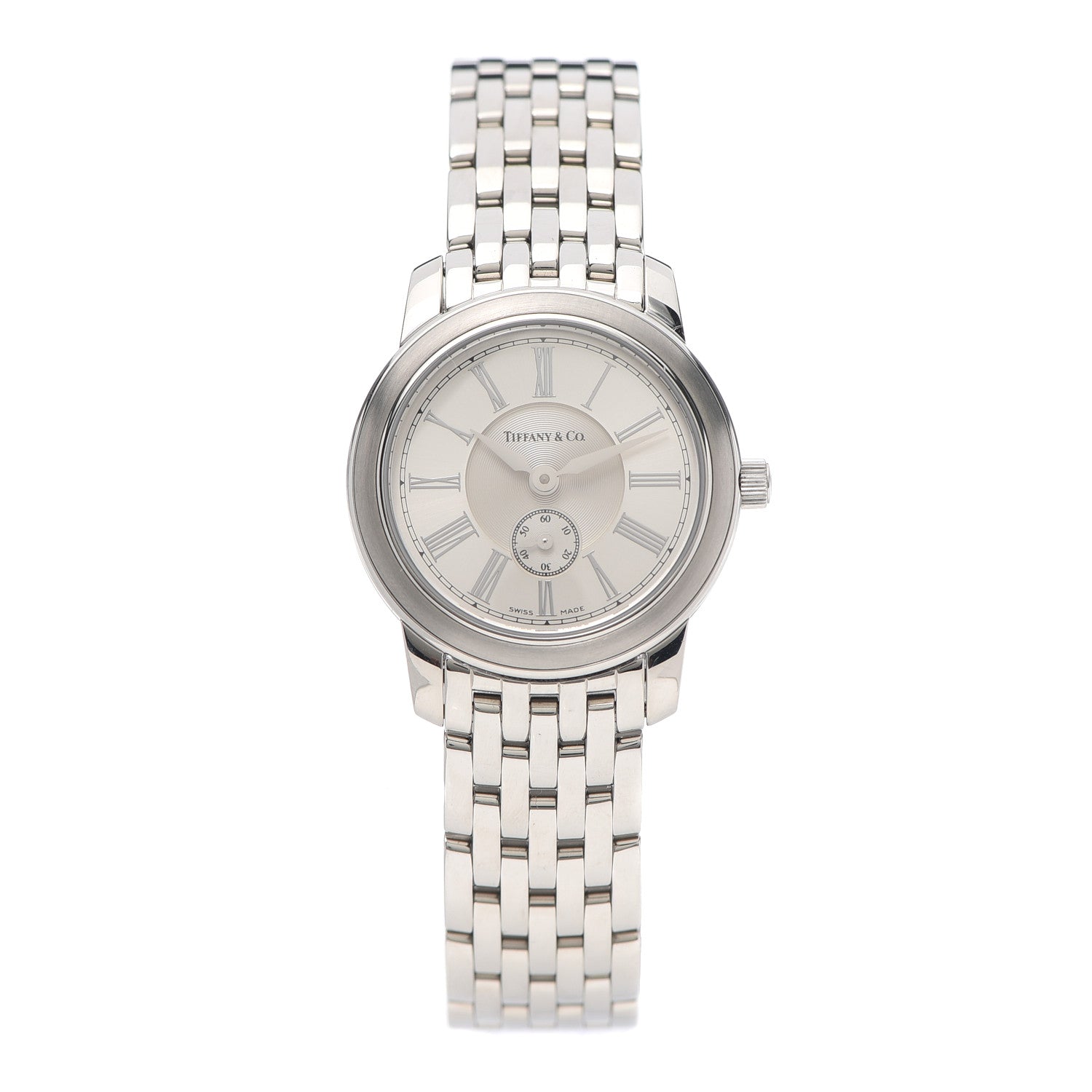 Tiffany Stainless Steel 28mm Mark Resonator Quartz Watch 1 of 5