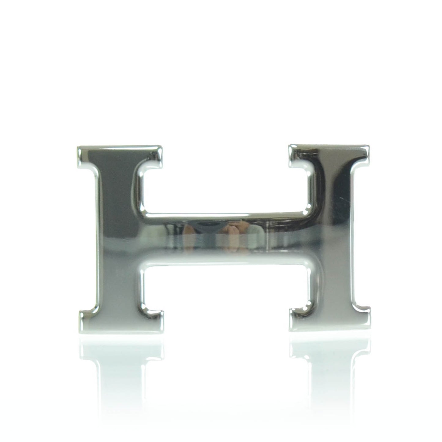 Palladium H Belt Buckle Silver