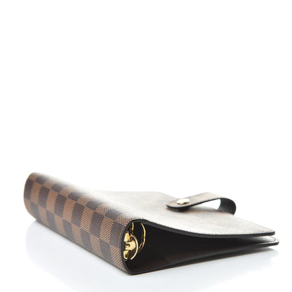 Louis Vuitton Damier Ebene Medium Ring Agenda Cover 4 of 8