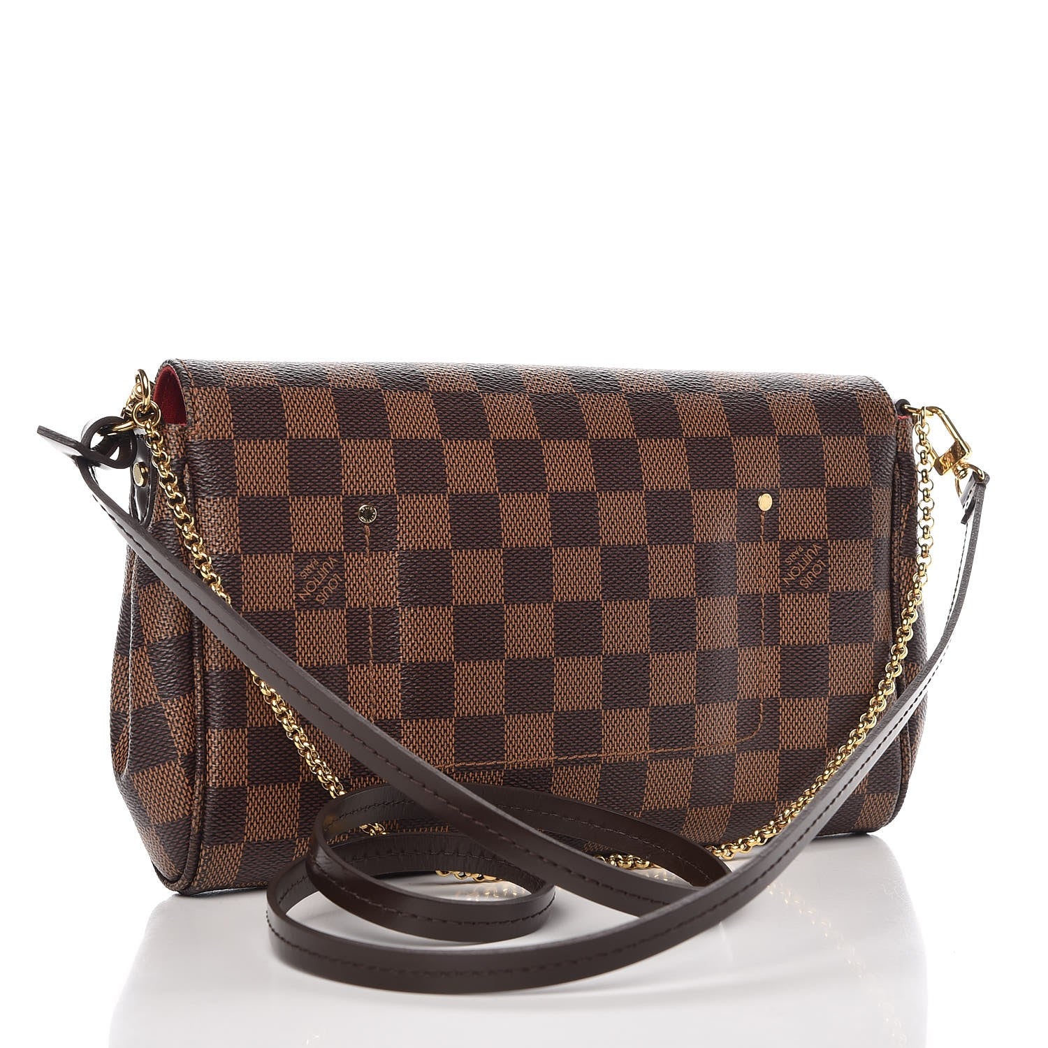 Louis Vuitton Damier Ebene Favorite MM 3 of 8