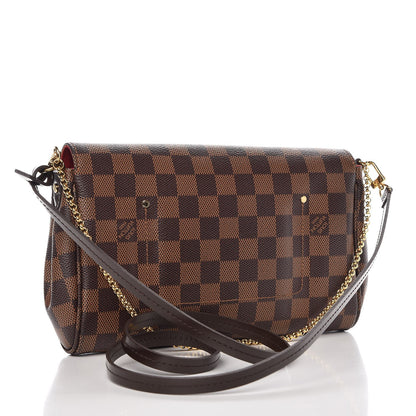 Louis Vuitton Damier Ebene Favorite MM 3 of 8