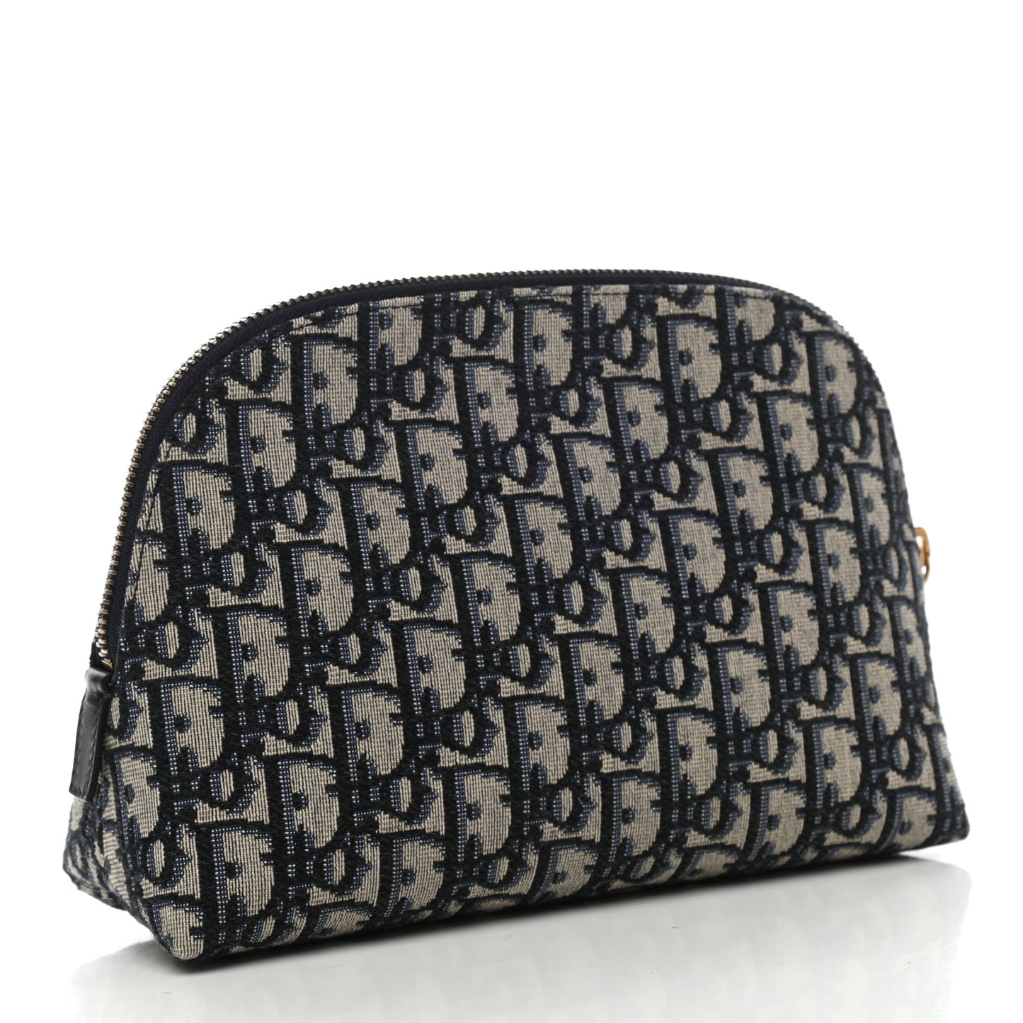 Oblique Large Beauty Pouch Bleu