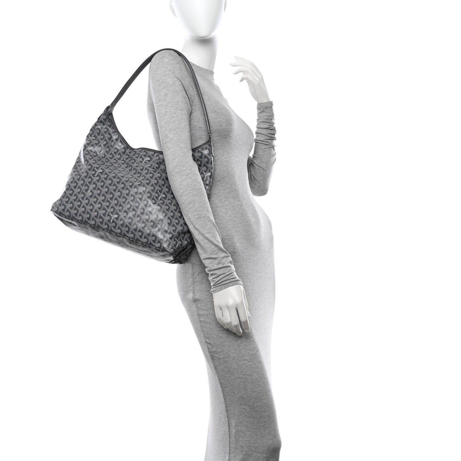 Goyard Goyardine Boheme Hobo Grey 2 of 11