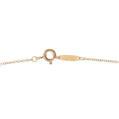 Tiffany 18K Yellow Gold Diamond Atlas Pierced Pendant Necklace 4 of 5