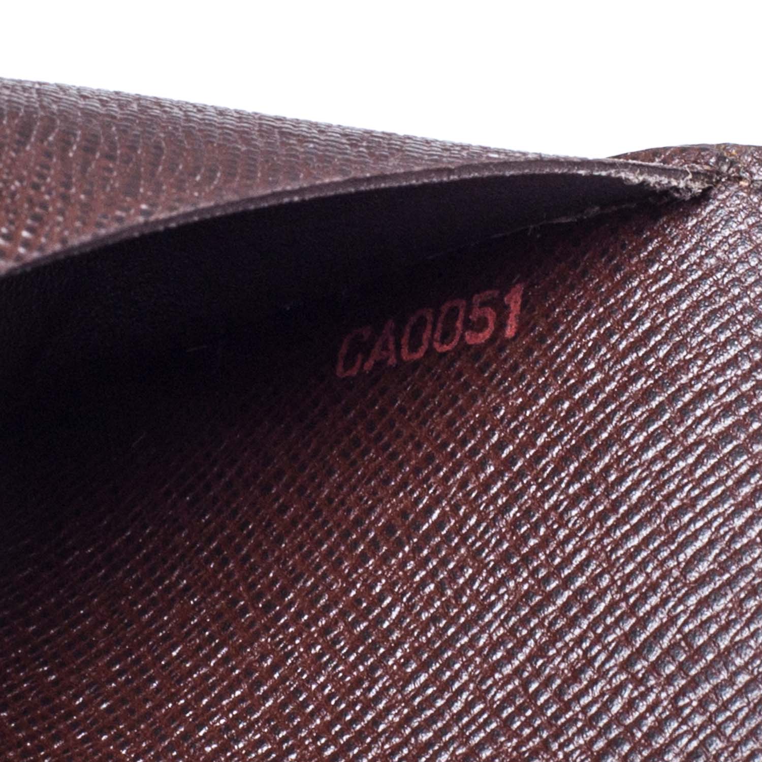 Louis Vuitton Damier Ebene Desk Agenda Cover 6 of 6