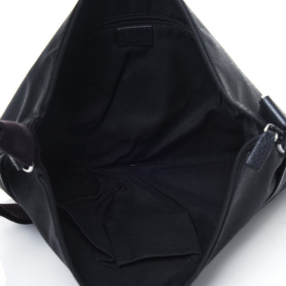 Gucci Nylon Monogram Messenger Bag Black 7 of 23