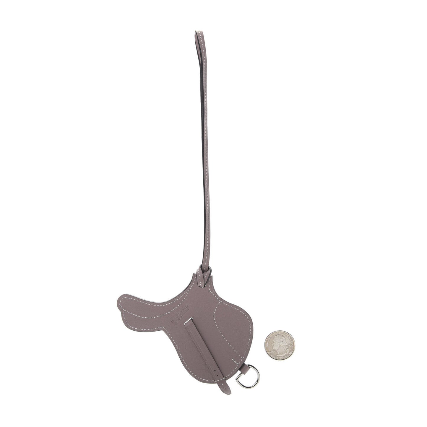 Swift Paddock Selle Horse Saddle Bag Charm Etoupe