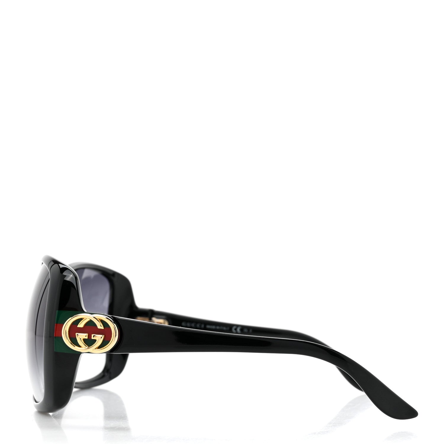 Gucci Acetate Web GG3166/S Sunglasses Black 3 of 7