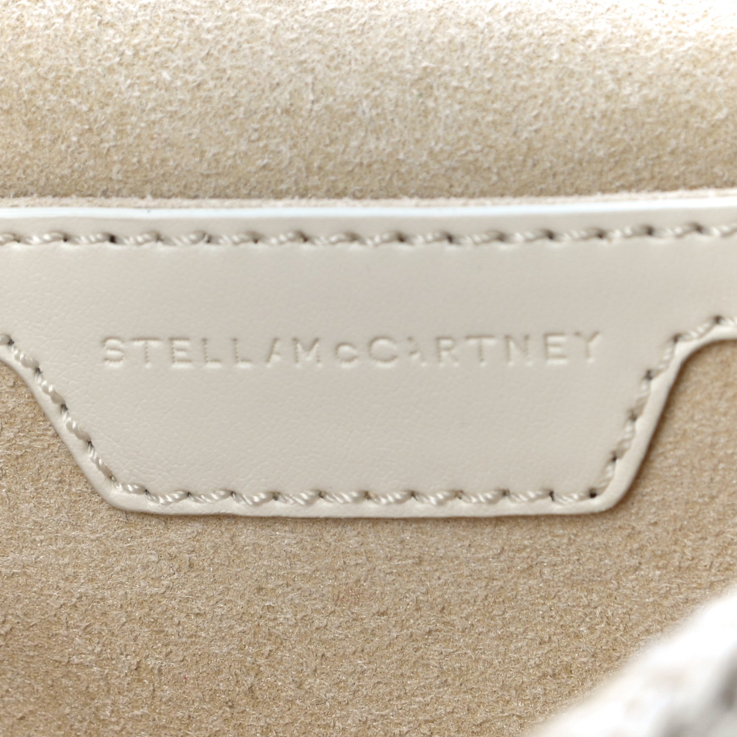 Stella McCartney Cotton Crochet Falabella Crossbody Bag White 6 of 10