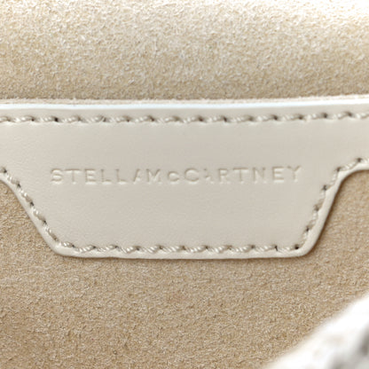 Stella McCartney Cotton Crochet Falabella Crossbody Bag White 6 of 10