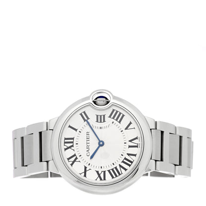Cartier Stainless Steel 36mm Ballon Bleu De Cartier Quartz Watch 2 of 4