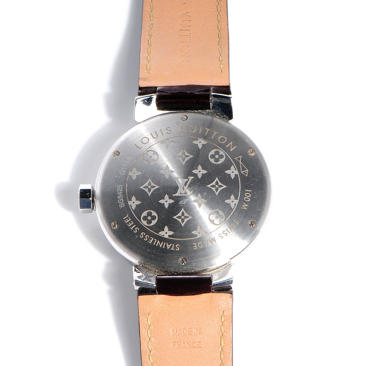 Vernis Diamond Tambour Disc Watch L Amarante