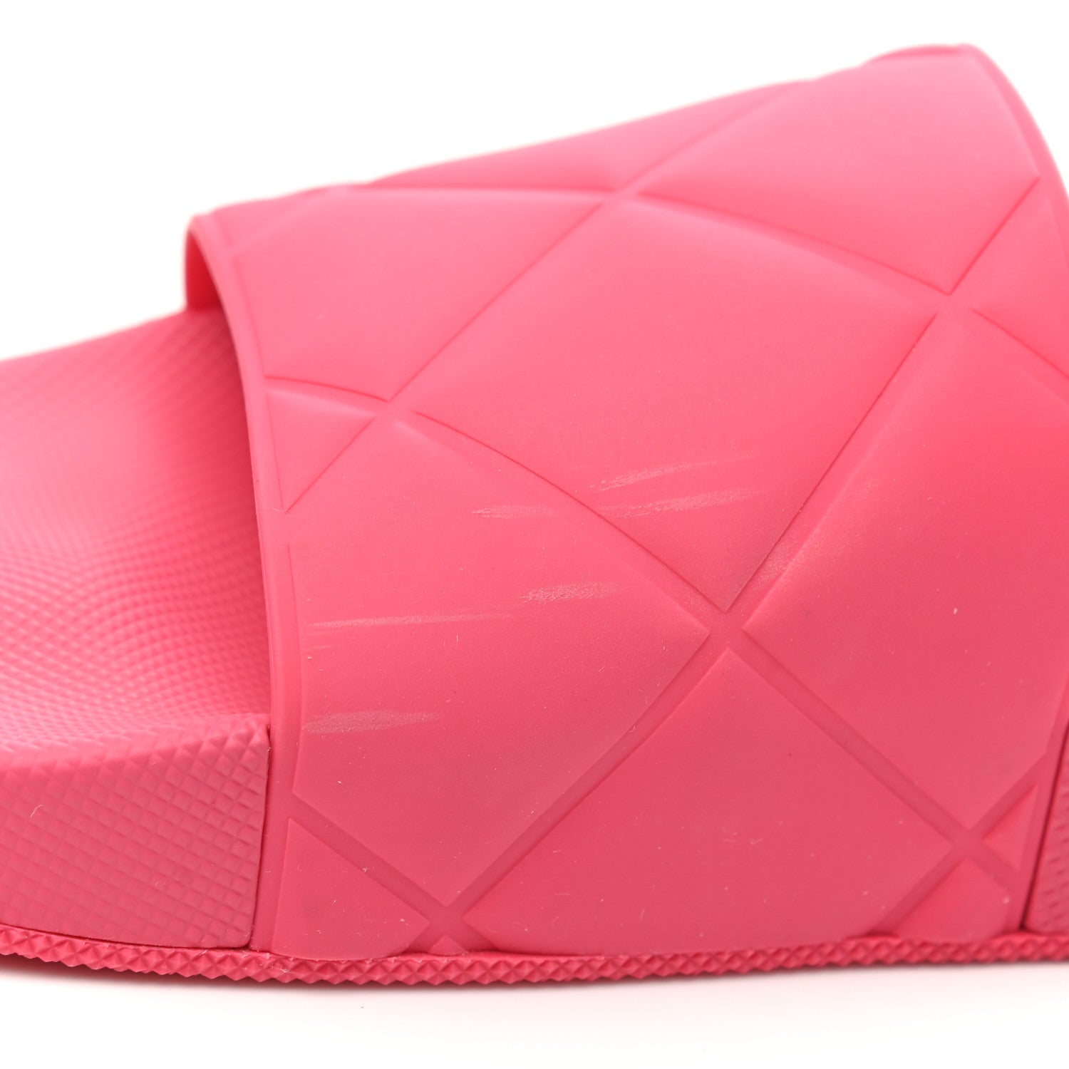 Bottega Veneta Rubber The Slider Sandals 38 Lollipop 8 of 8
