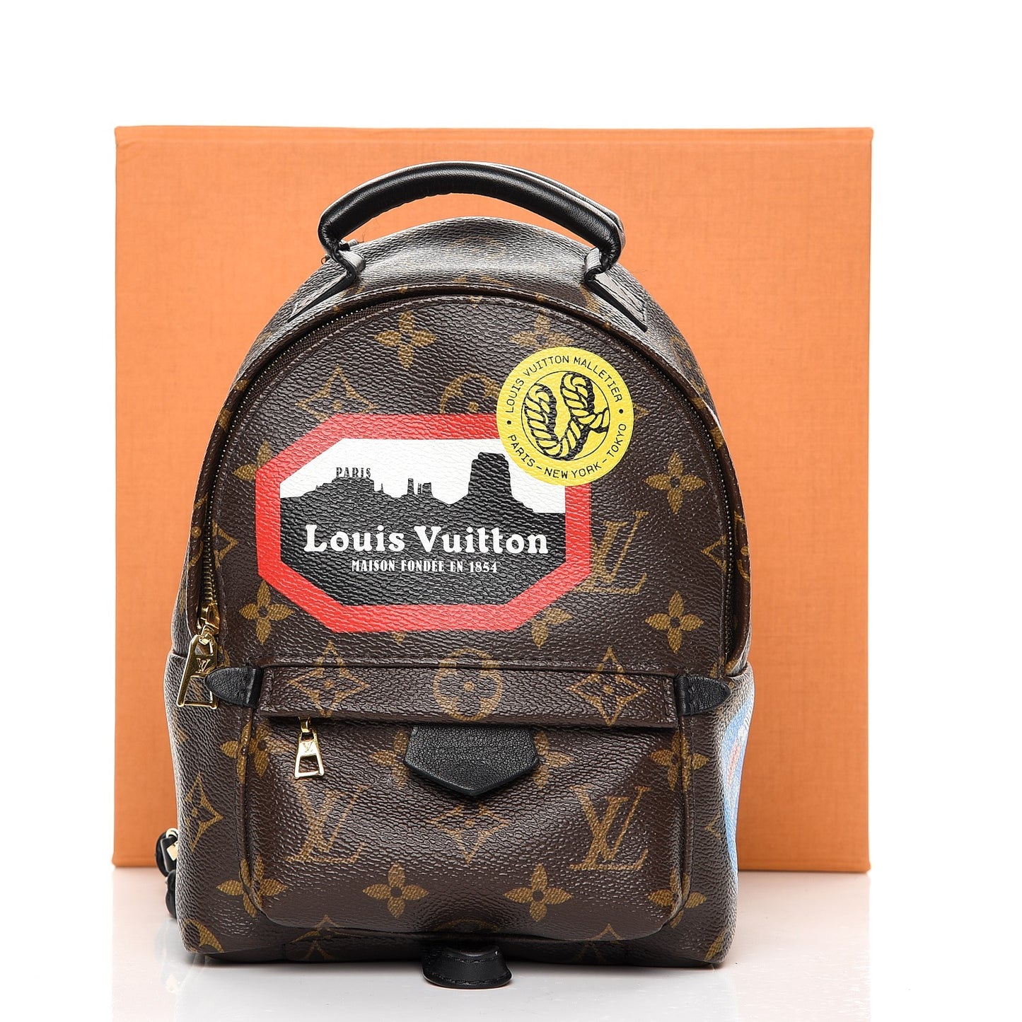 Monogram World Tour Palm Springs Backpack Mini