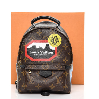 Louis Vuitton Monogram World Tour Palm Springs Backpack Mini 8 of 10