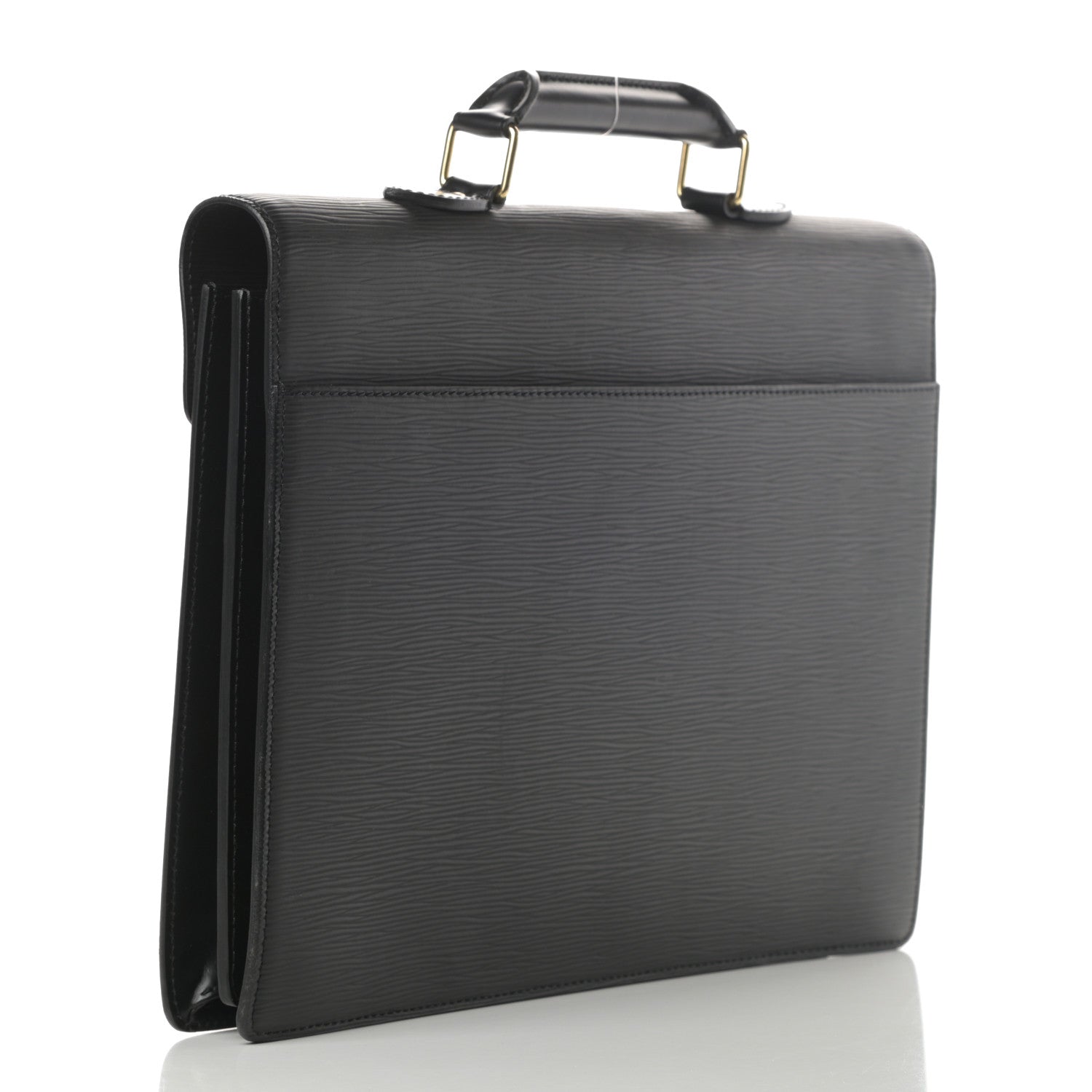 Louis Vuitton Epi Serviette Conseiller Briefcase Black 3 of 15