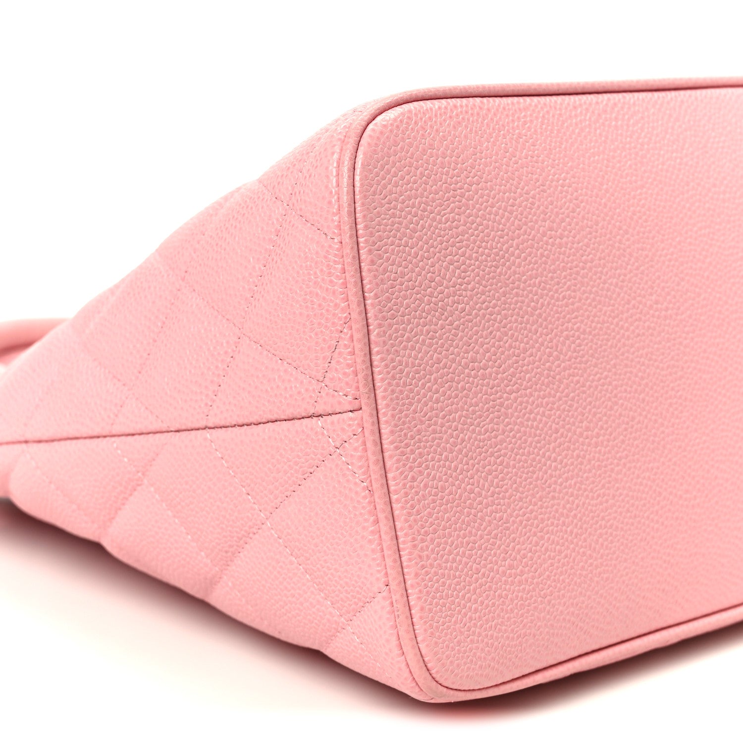 Chanel Caviar Medallion CC Tote Light Pink 8 of 9