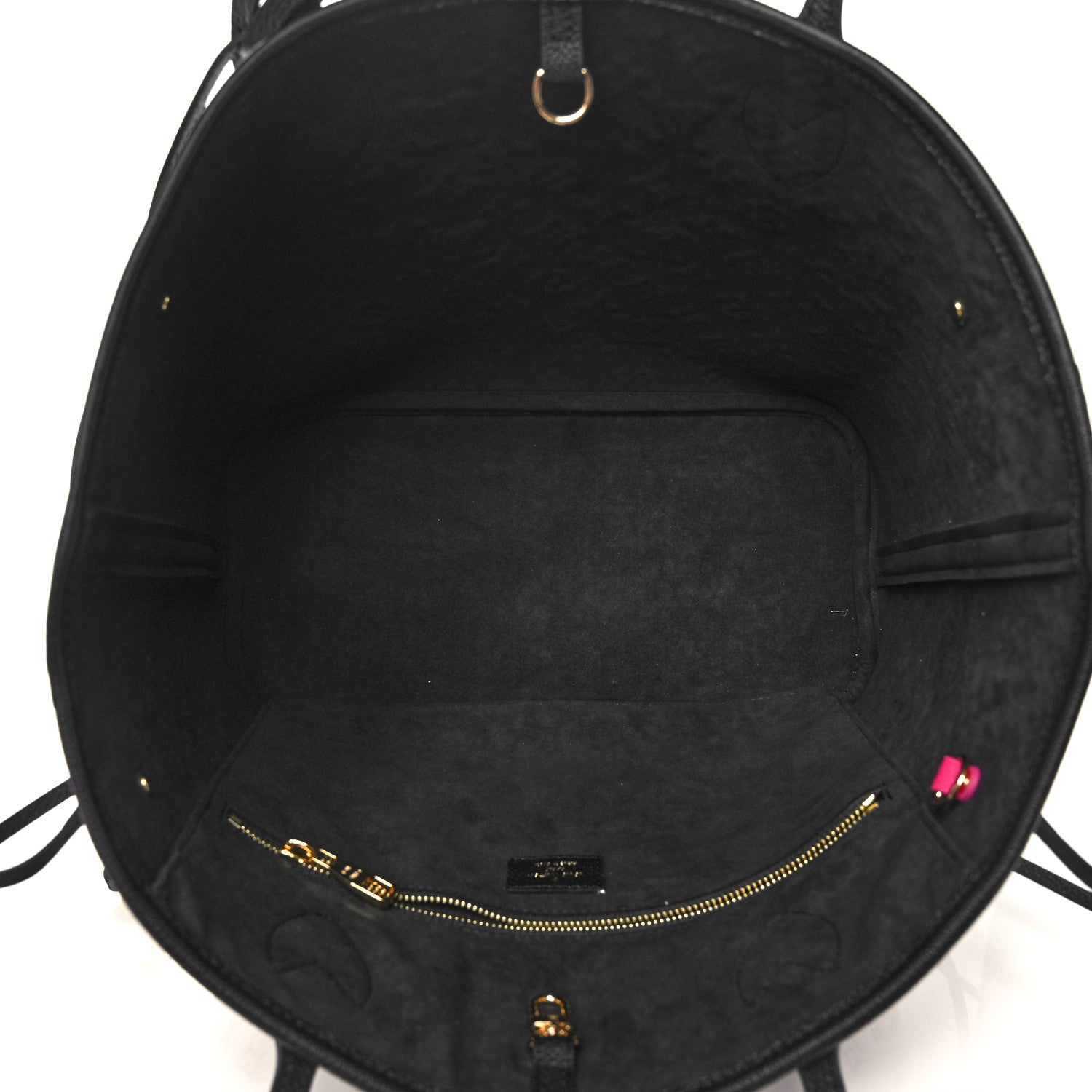 Louis Vuitton Empreinte Spring In The City Neverfull MM Black White Pink 4 of 8