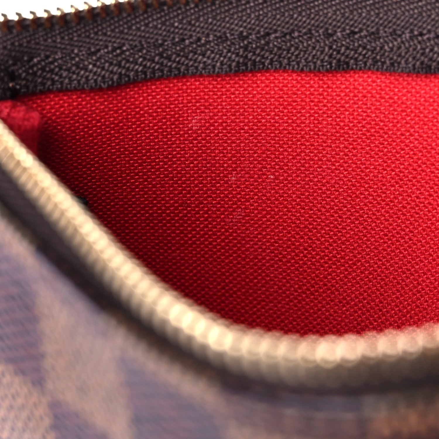 Louis Vuitton Damier Ebene Mini Pochette Accessories 12 of 13