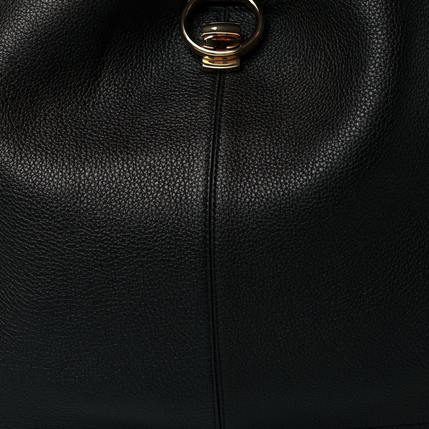 Salvatore Ferragamo Calfskin Margot Hobo Black 7 of 9