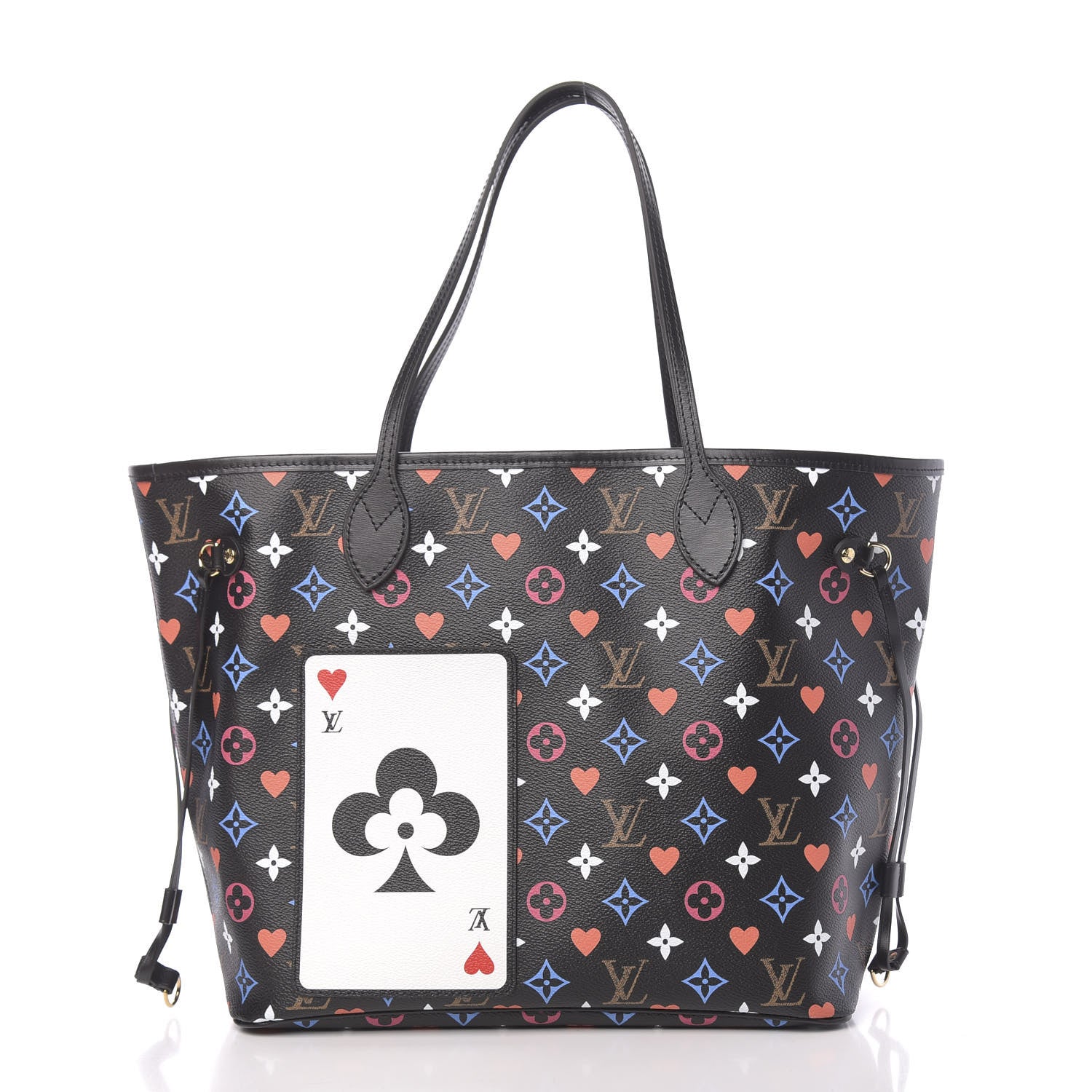 Louis Vuitton Game On Neverfull MM Black 3 of 12
