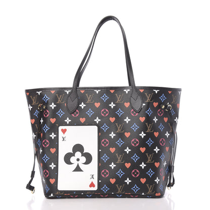 Louis Vuitton Game On Neverfull MM Black 3 of 12