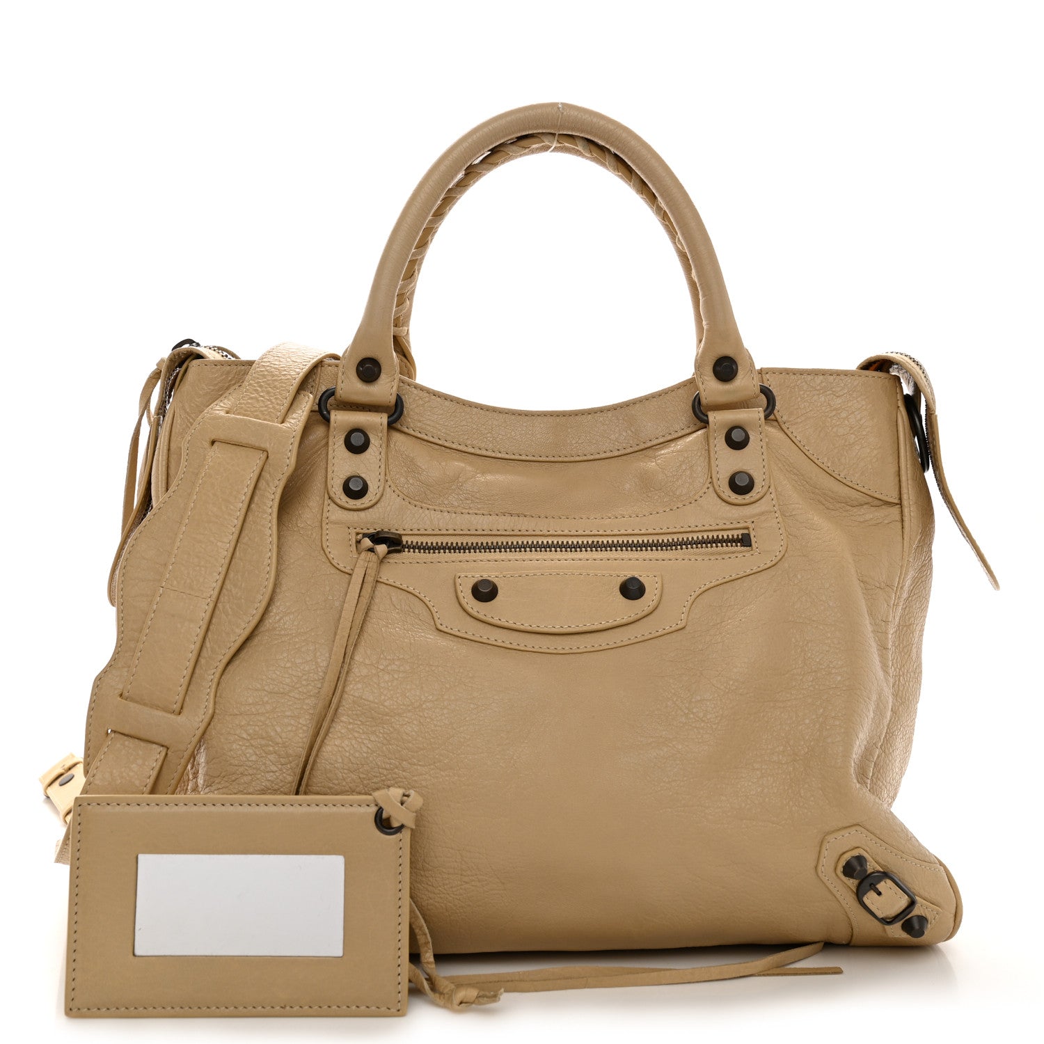 Balenciaga Agneau Classic Hardware Velo Beige Oryx 1 of 13
