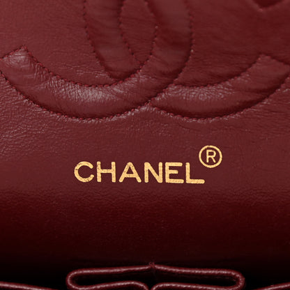 Chanel Lambskin Quilted Medium Double Flap Black 6 of 11