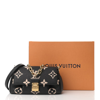 Louis Vuitton Empreinte Monogram Giant Favorite Black Beige 10 of 10