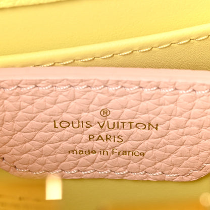 Louis Vuitton Taurillon Mini Capucines Sun Beam 6 of 9