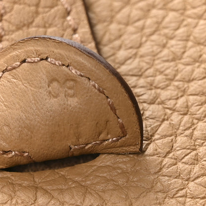 Hermes Taurillon Clemence Evelyne TPM Biscuit 7 of 11