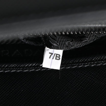 Prada Saffiano Small Galleria Double Zip Tote Black 7 of 9