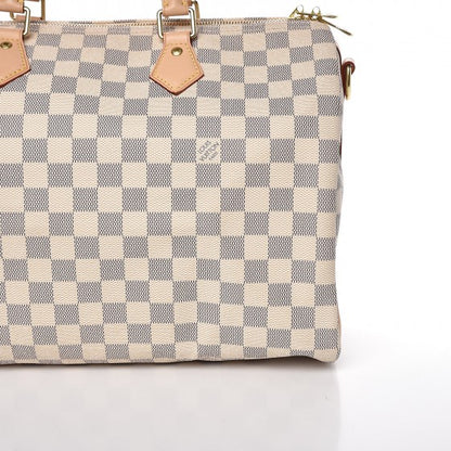 Louis Vuitton Damier Azur Speedy Bandouliere 35 8 of 14