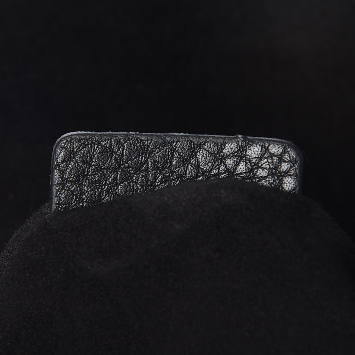 Christian Dior Grained Calfskin Cannage Medium Supple Lady Dior Black 9 of 10