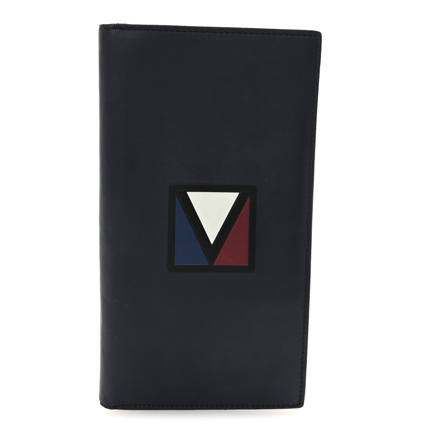Louis Vuitton Smooth Calfskin America's Cup Organizer Wallet  Navy 1 of 6